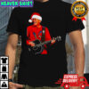 Jimmy Buffett playing guitar Merry Christmas shirt