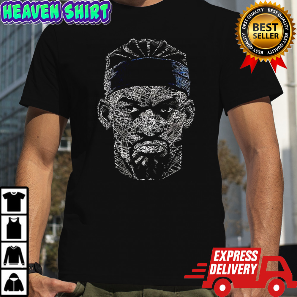 Jimmy Butler Golden State Warriors basketball sketch shirt