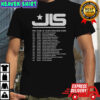 JLS The Club is Alive 2025 Hits Tour shirt