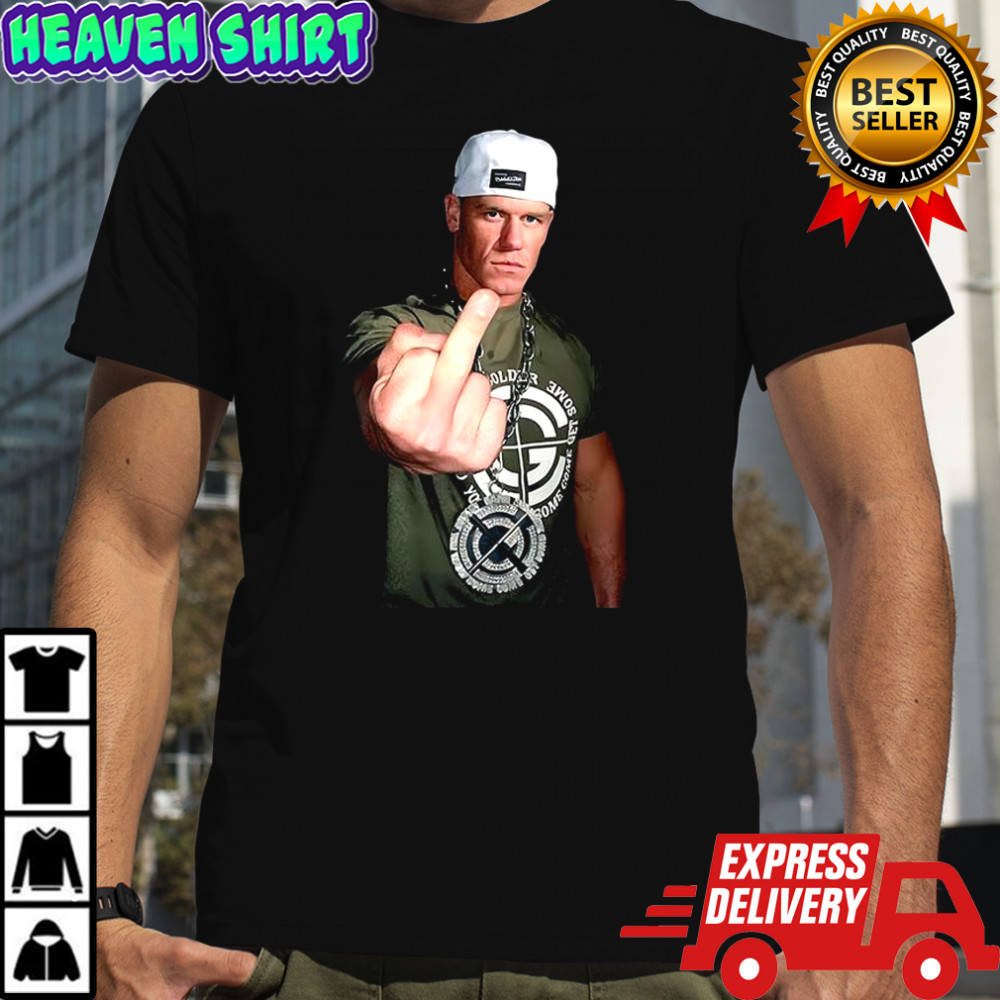John Cena 2025 middle finger shirt