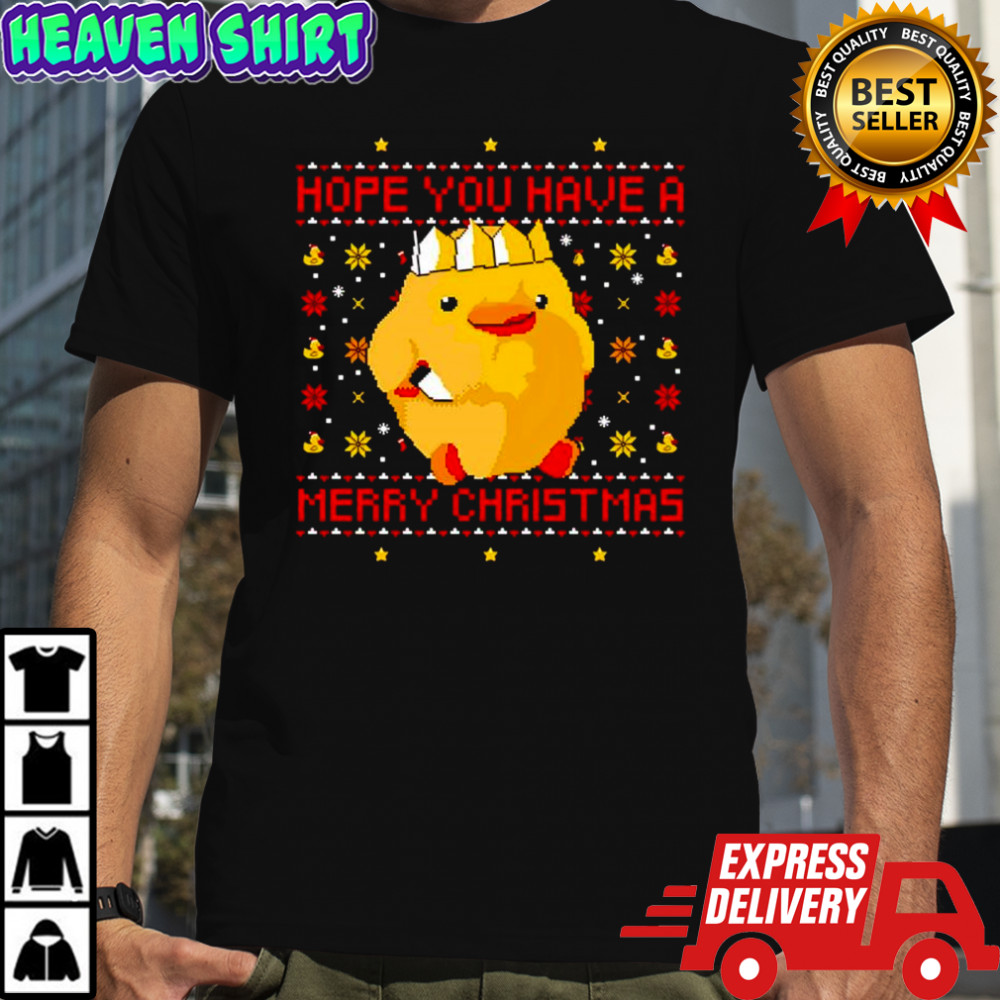 Jolly AF Duck Hope You Have A Merry Christmas shirt