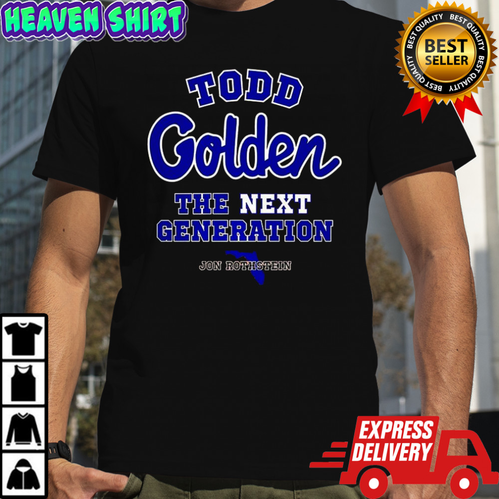 Jon Rothstein Florida Gators Todd Golden the next generation shirt