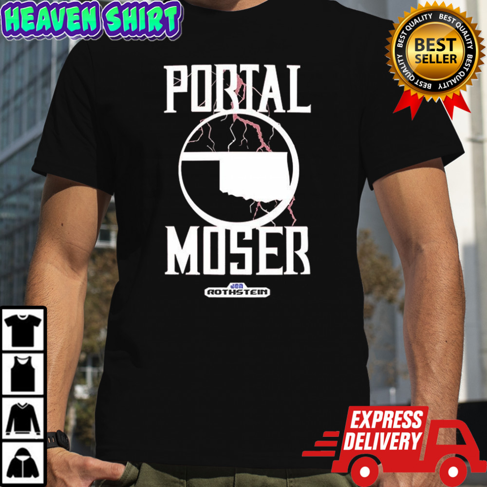 Jon Rothstein Oklahoma City Thunder Portal Moser outline shirt