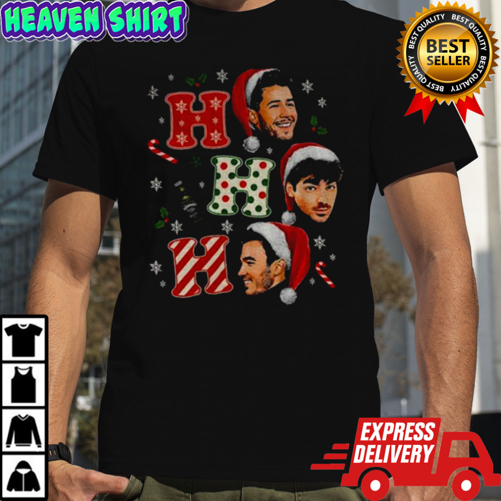 Jonas Brothers Christmas 20th Anniversary Ho Ho Ho shirt