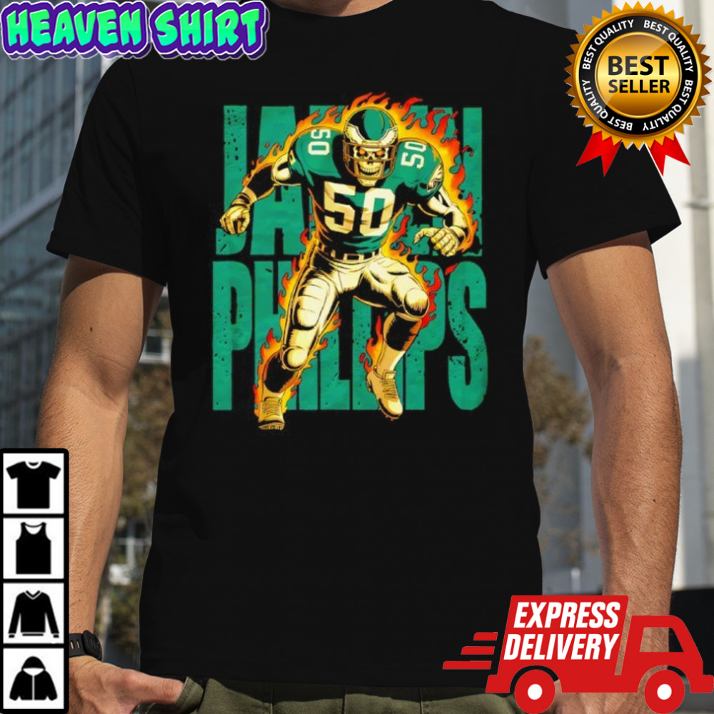 JP Skeleton Philadelphia Eagles shirt