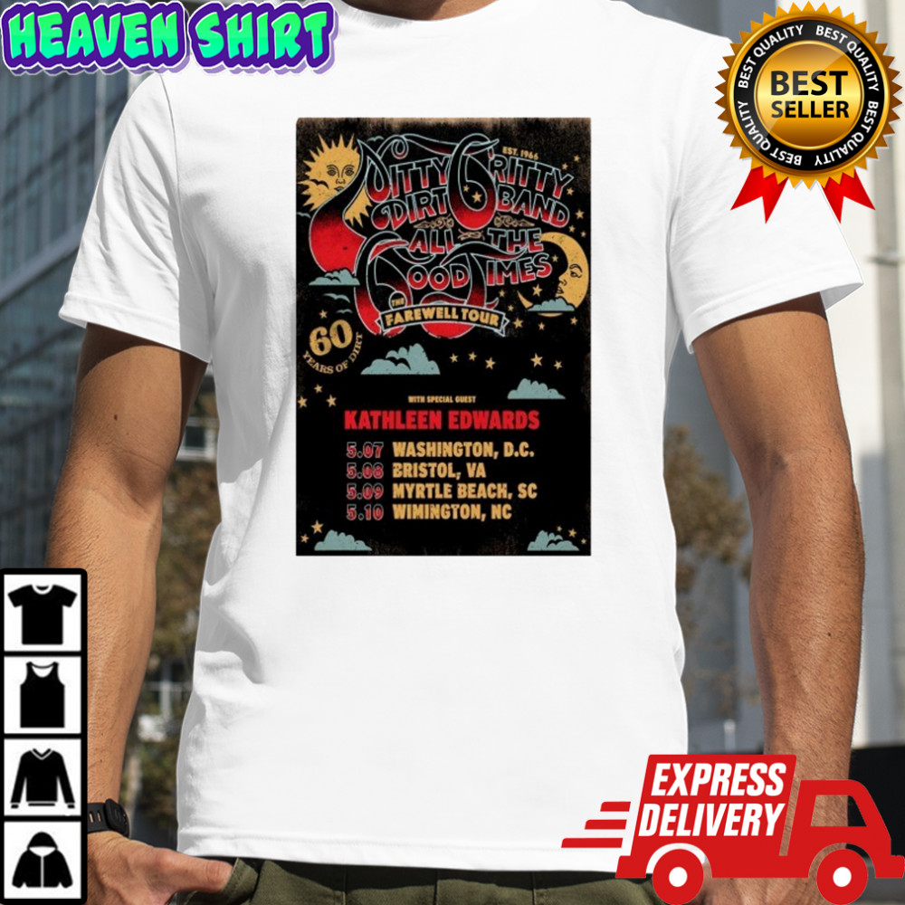 Kathleen Edwards All The Good Time The Farewell Tour 2026 May 26 T-Shirt