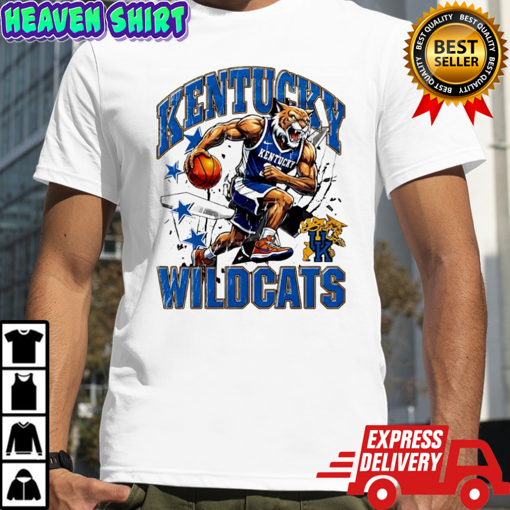 Kentucky Wildcats UK mascot graphic shirt