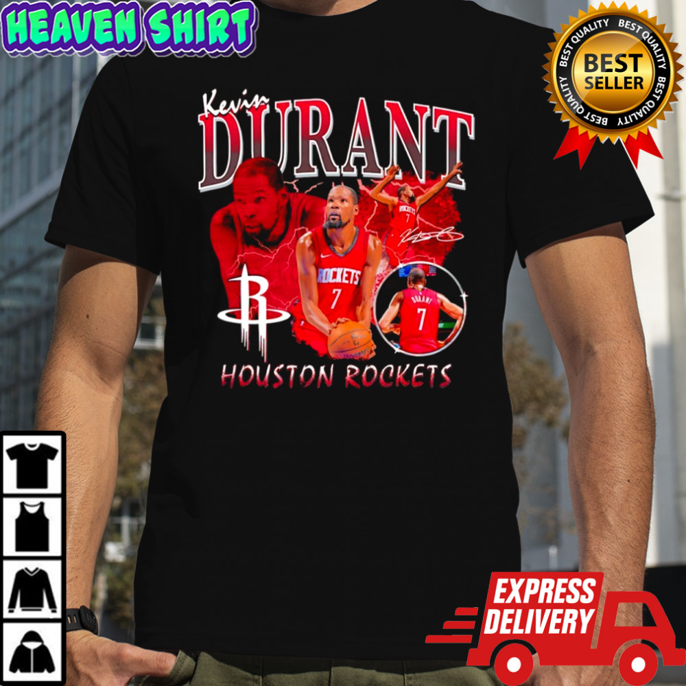 Kevin Durant Houston Rockets player basketball shirt