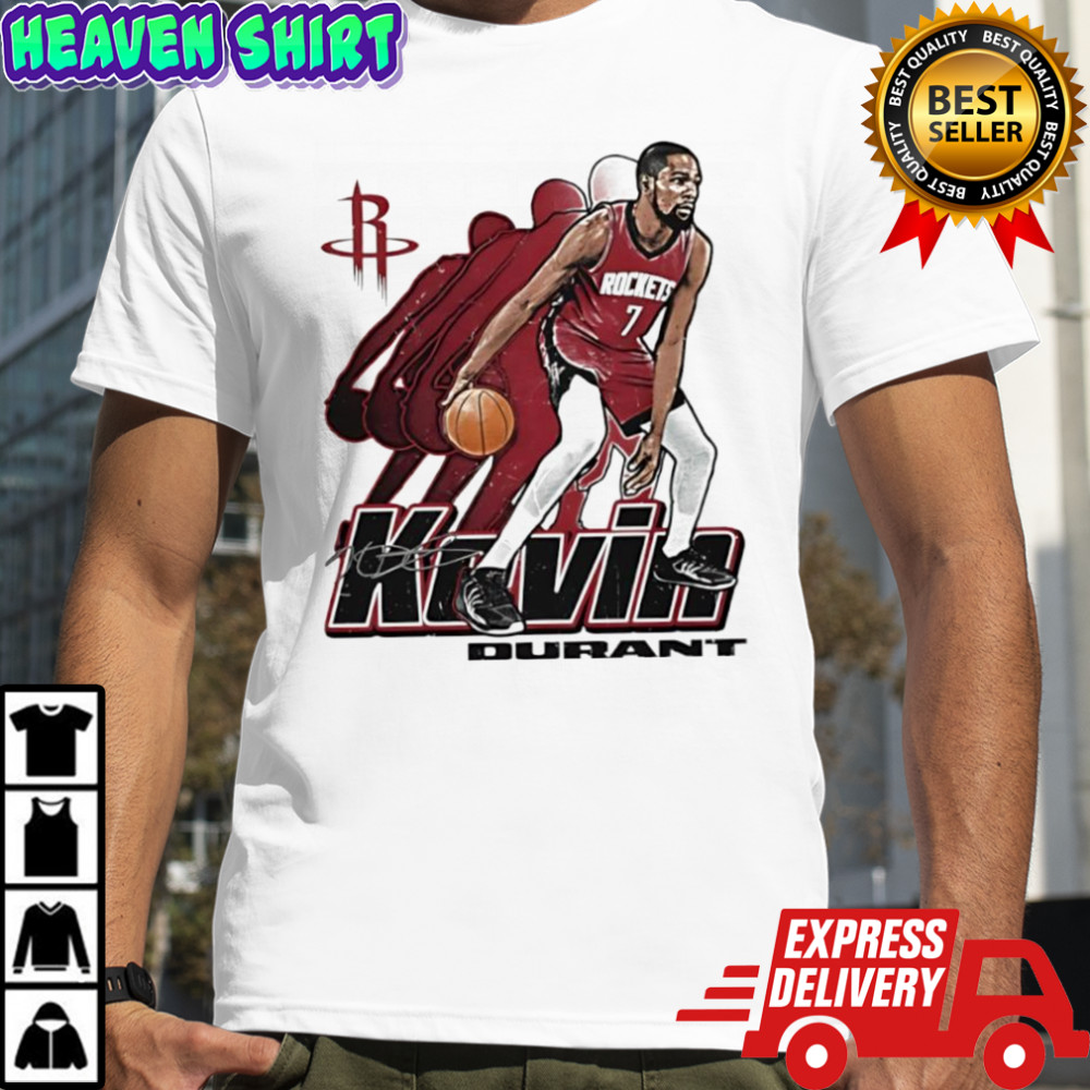 Kevin Durant Houston Rockets Signature 7 Retro Vibe Graphic shirt