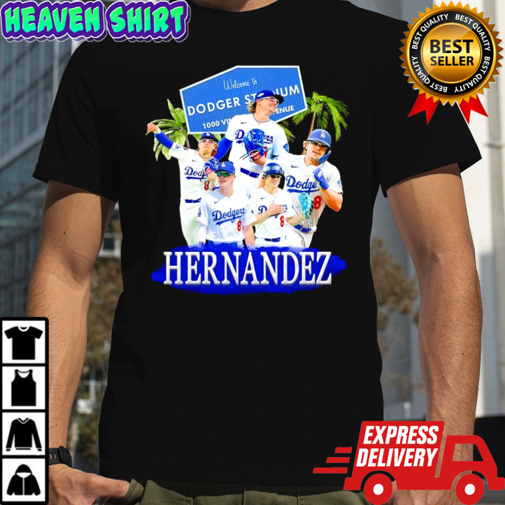 Kiké Hernandez welcome to Los Angeles Dodger Stadium shirt