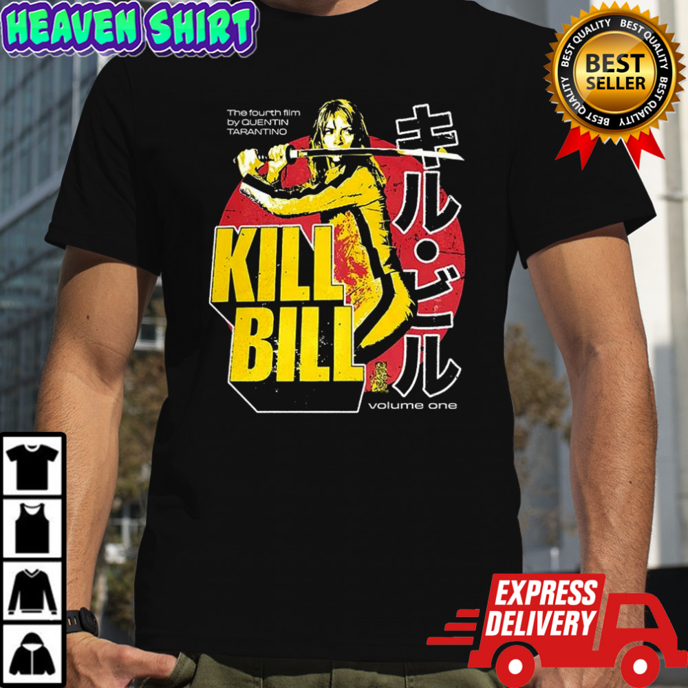Kill Bill volume one the fourth film by Quentin Tarantino retro shirt