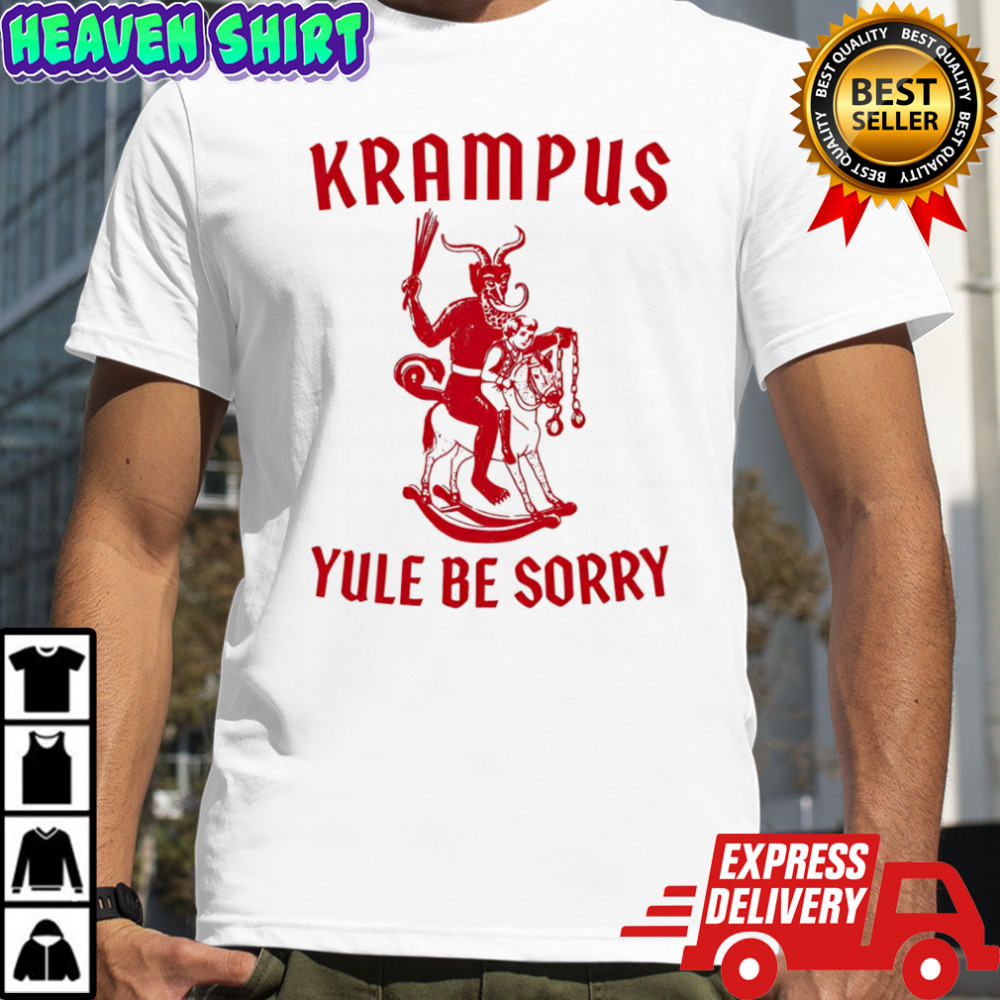 Krampus Yule Be Sorry Shirt