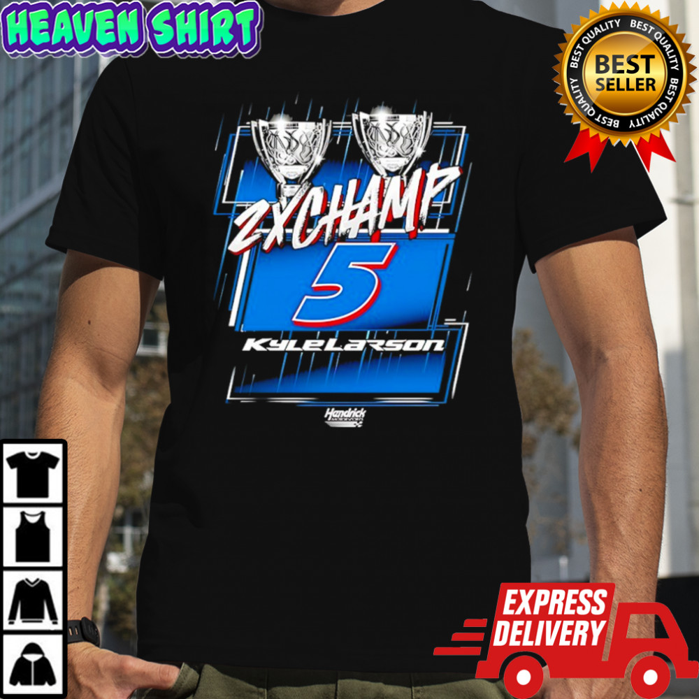 Kyle Larson Hendrick Nascar cup series champion trophy 2025 shirt