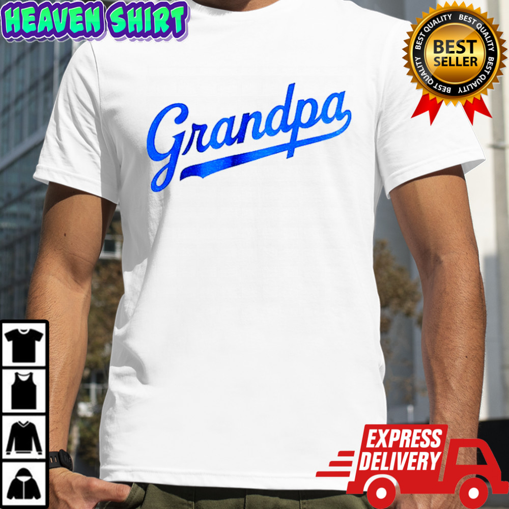 LA Dodgers Baseball Grandpa shirt