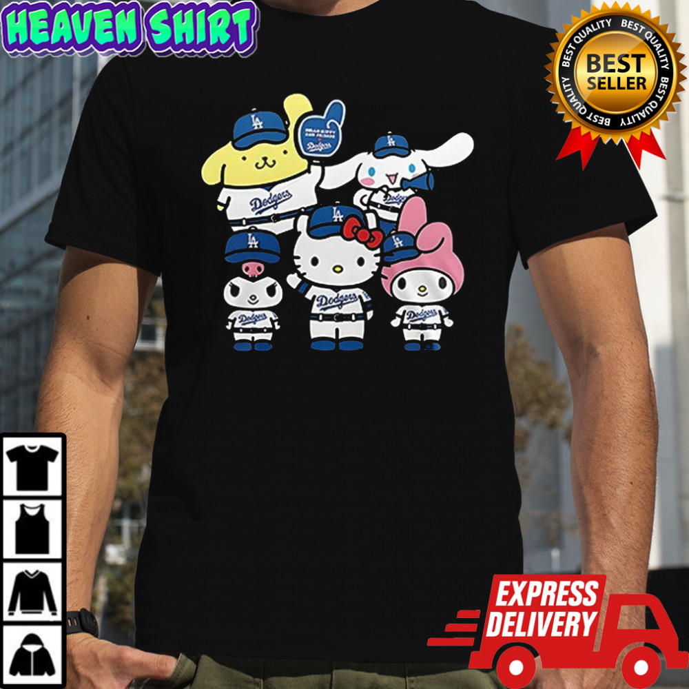 La Dodgers Champions Hello Kitty 2025 Shirt