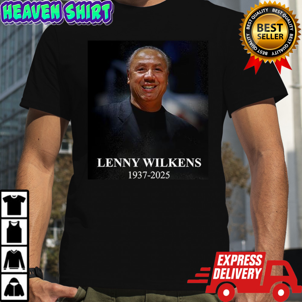Lenny Wilkens 1937-2025 shirt