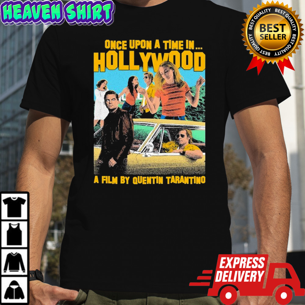 Leonardo DiCaprio Once Upon A Time In Hollywood A Film By Quentin Tarantino T-shirt