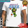Leonardo Teenage Mutant Ninja Turtles X Utah Jazz basketball shirt