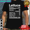 Lettuce Costume Nutrition Facts Lettuce shirt