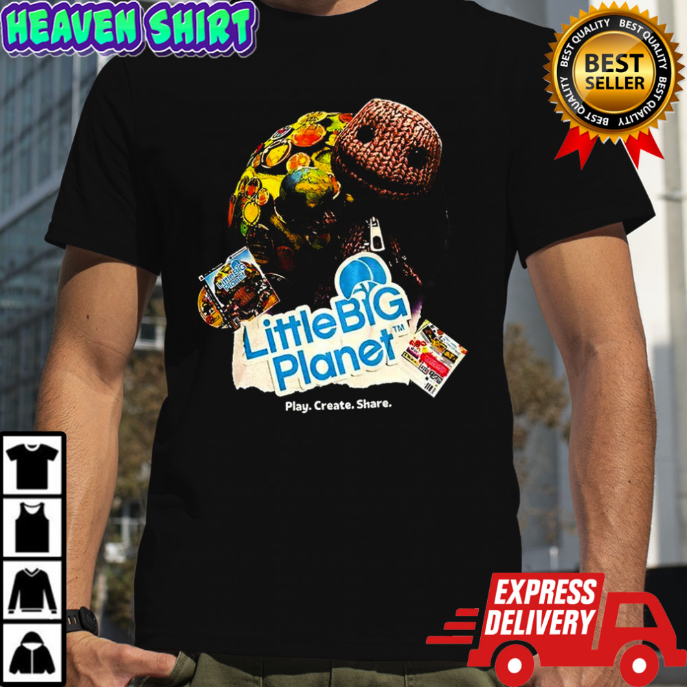 LittleBigPlanet play create share shirt