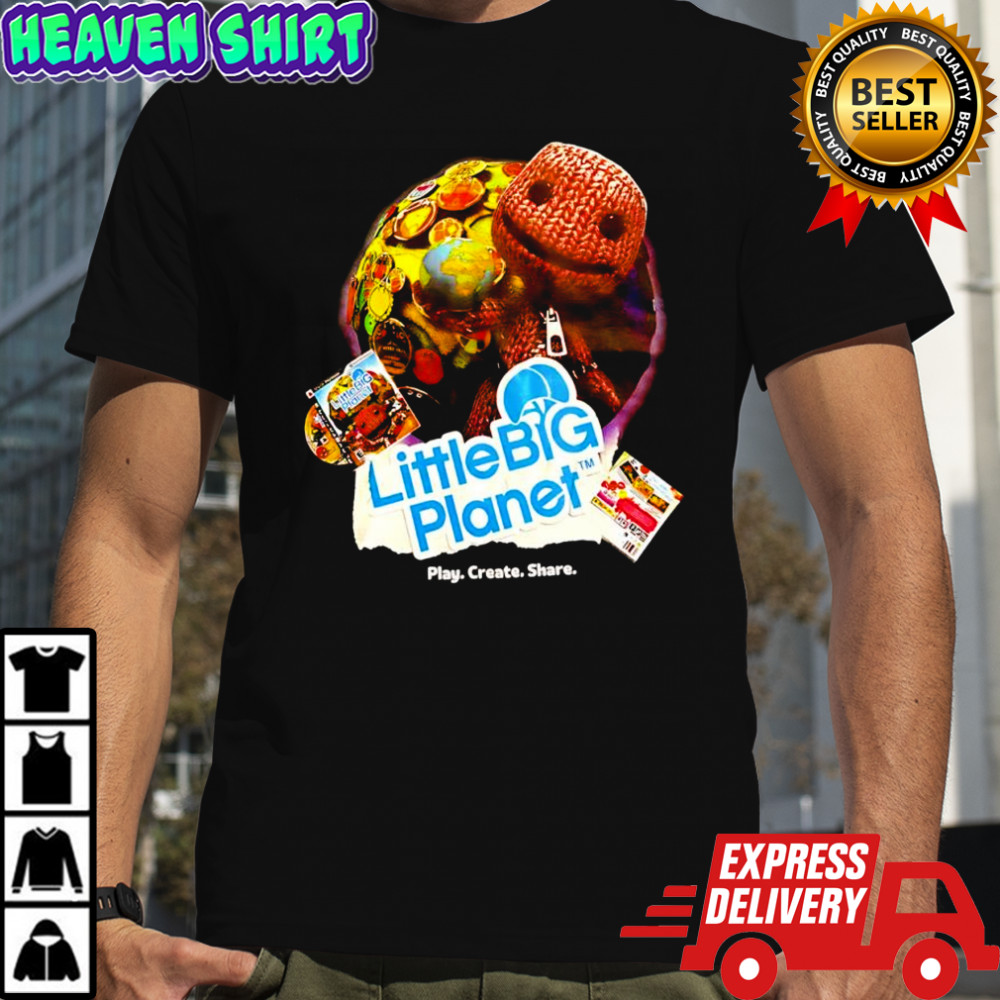 LittleBigPlanet video game series vintage graphic shirt