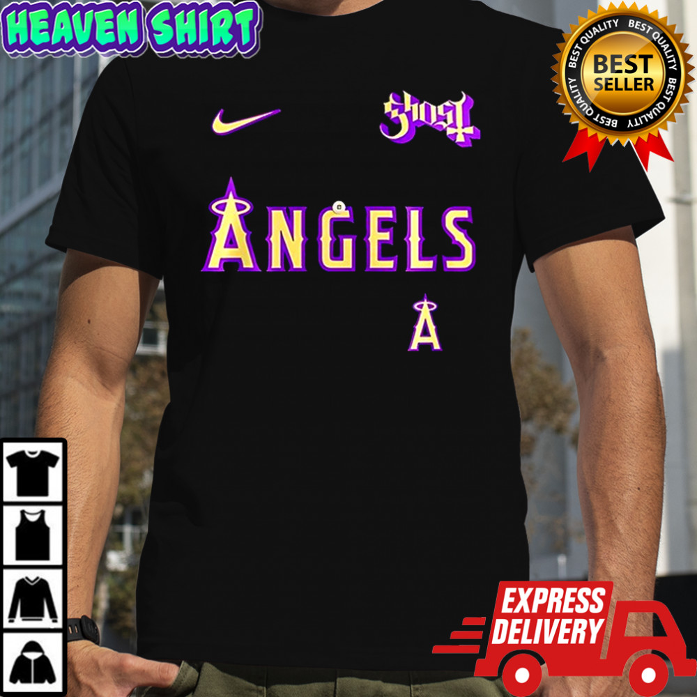 Los Angeles Angels MLB Ghost Band world tour 2025 art shirt