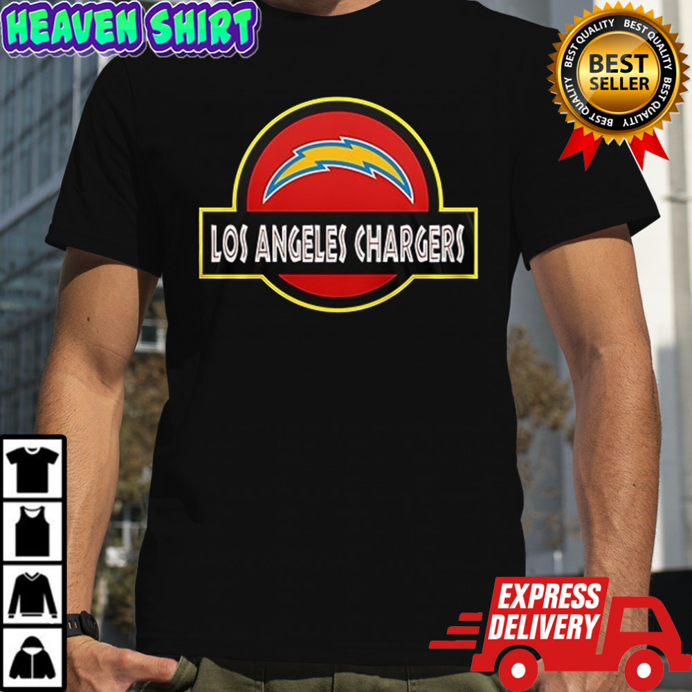 Los Angeles Chargers x Jurassic Park life finds a way shirt