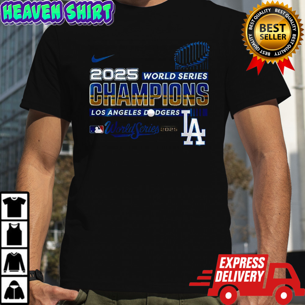Los Angeles Dodgers 2025 Back To Back World Series Champions Baseball shirt