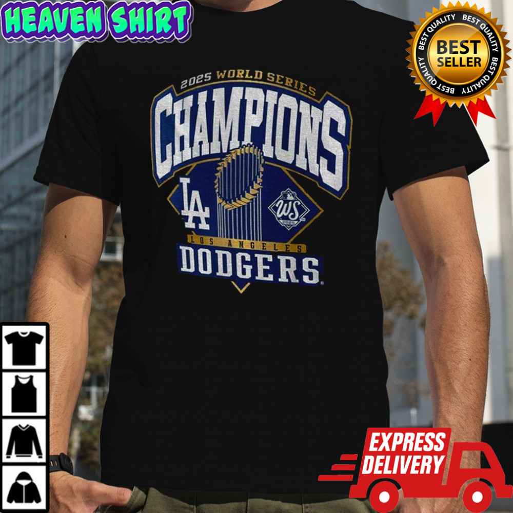 Los Angeles Dodgers 2025 World Series Champions retro shirt