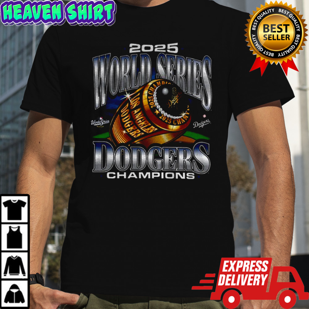 Los Angeles Dodgers 2025 World Series Champions Signature Roster shirt