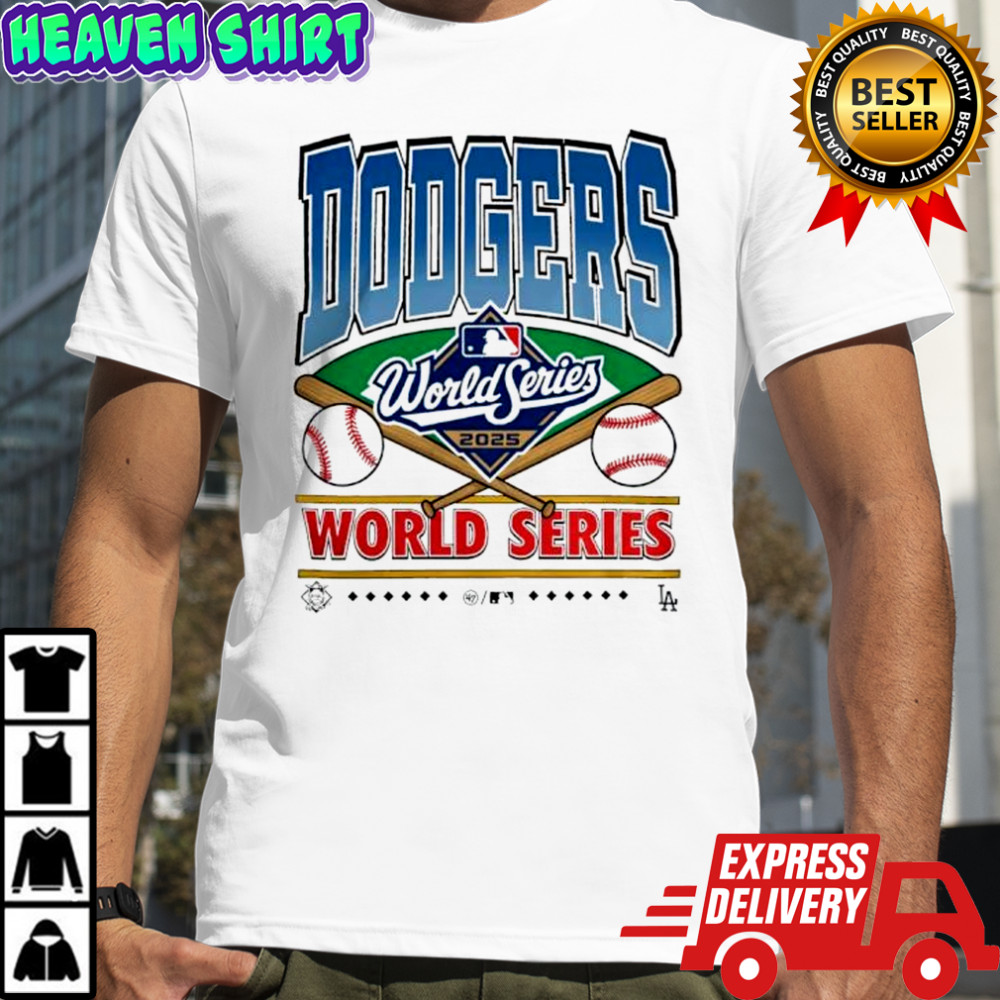 Los Angeles Dodgers 2025 World Series logo shirt