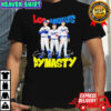 Los Angeles Dodgers Dynasty players signatures shirt