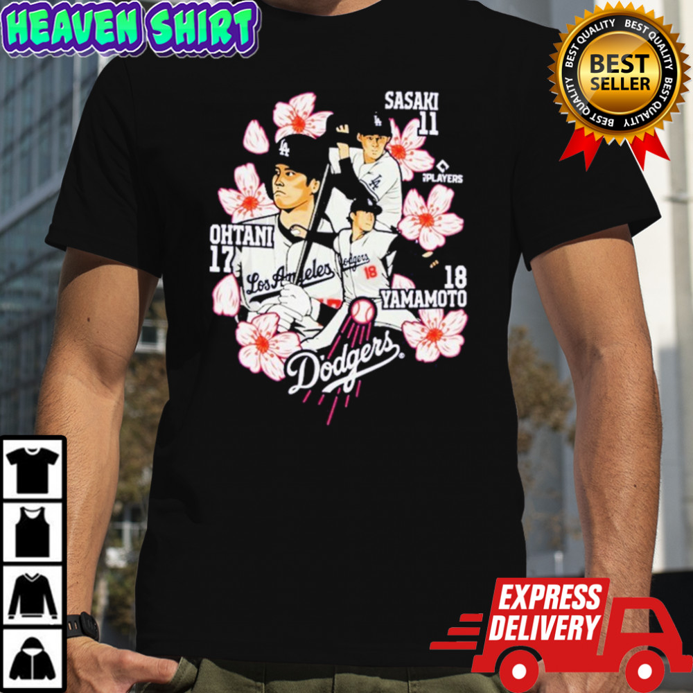 Los Angeles Dodgers Multiplayer T-shirt