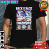 Los Angeles Dodgers Series World Champions 2025 Back 2 Back Thank You For The Memories Signatures T-shirt