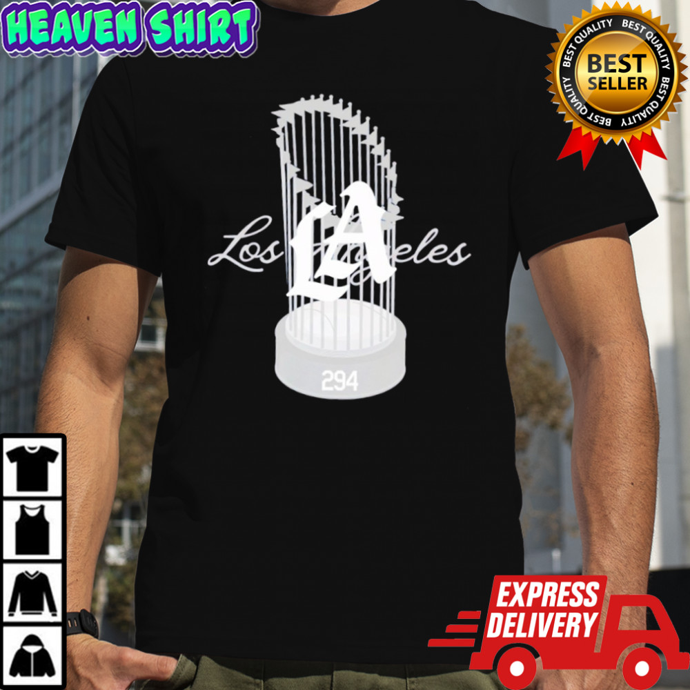 Los Angeles Dodgers World Champs Trophy shirt