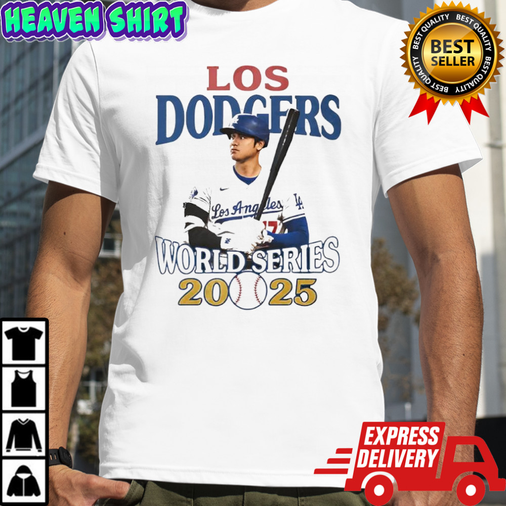 Los Angeles Dodgers World Series 2025 Shohei Ohtani pose shirt