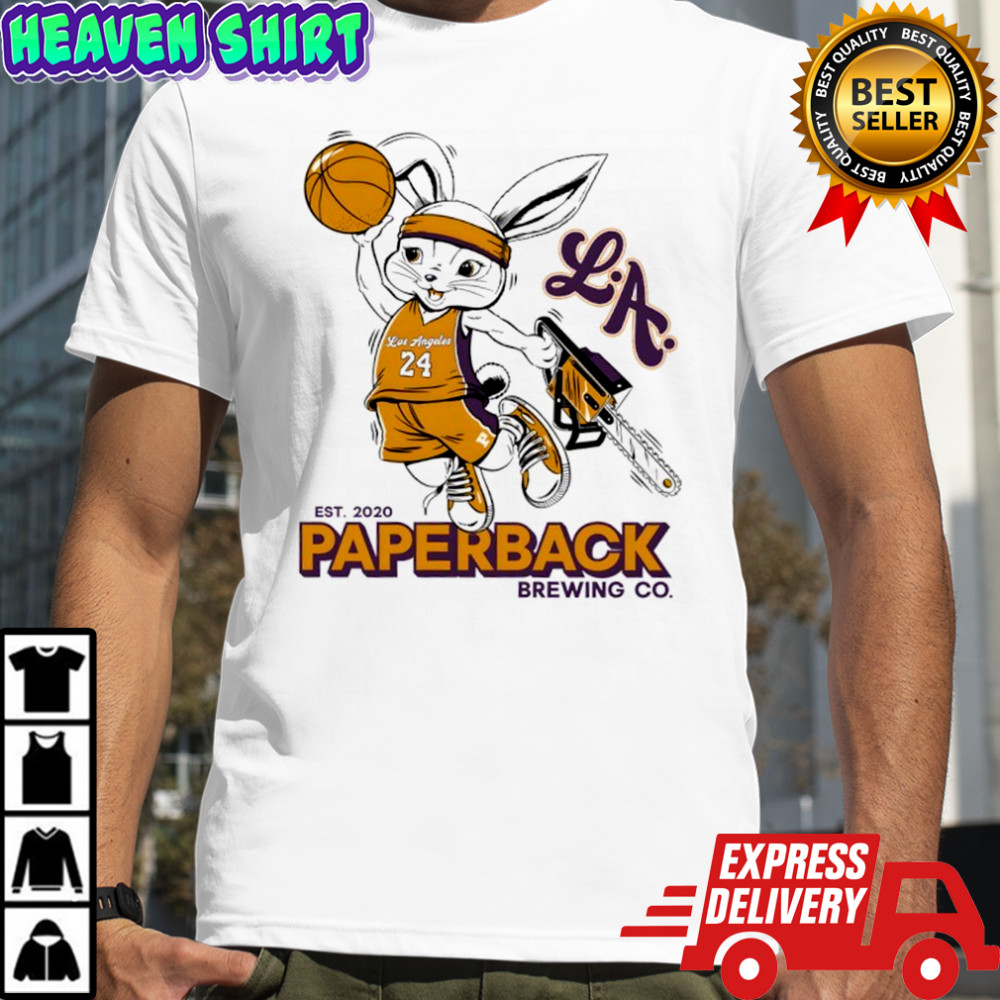 Los Angeles Lakers Paperback Brewing Co shirt