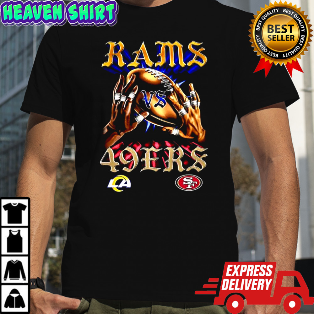 Los Angeles Rams vs San Francisco 49ers retro shirt
