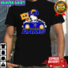 Los Angeles Rams x Snoopy and Woodstock drive car shirt