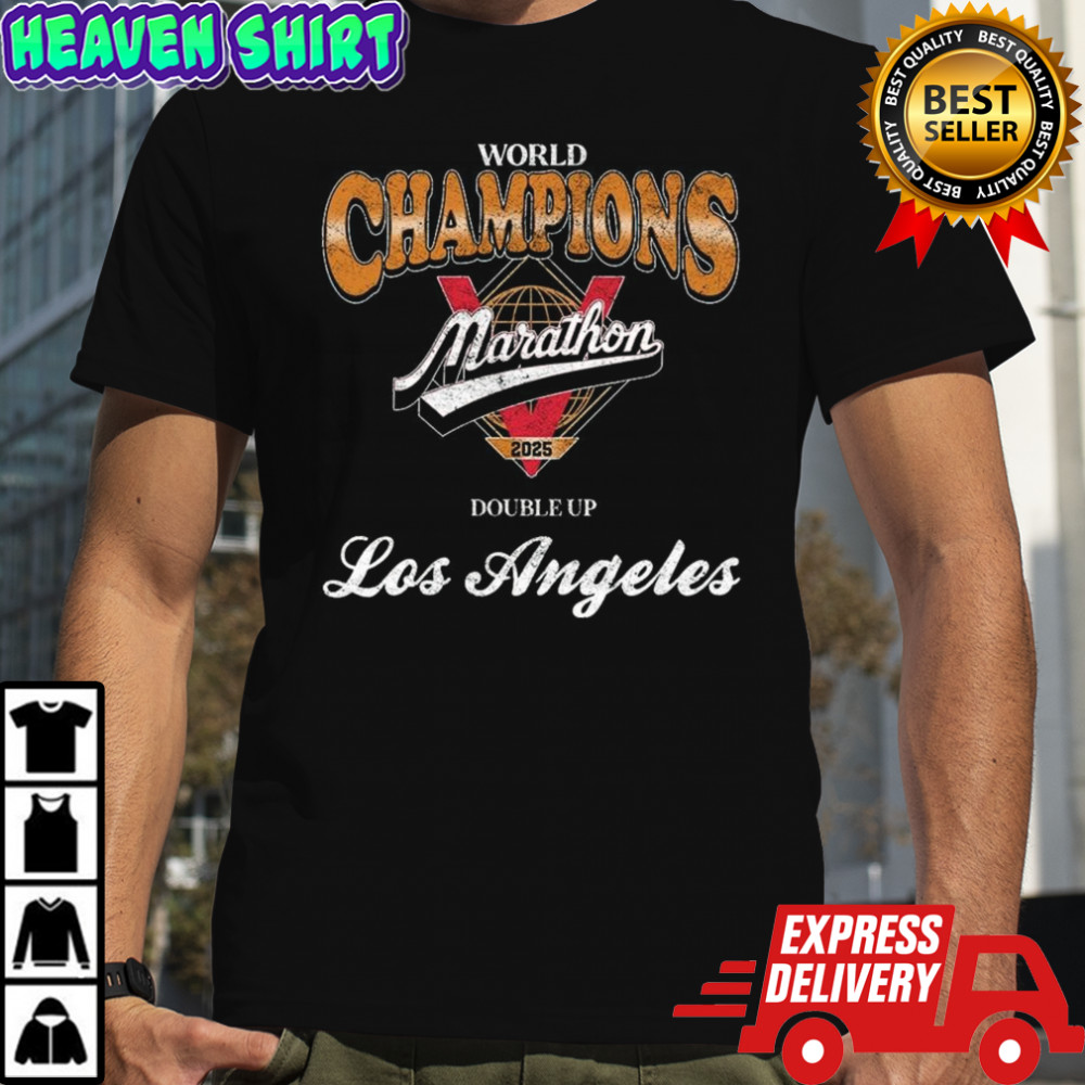 Los Angeles World Champions Marathon 2025 Shirt