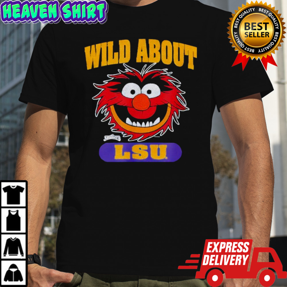 LSU Tigers Muppets Animal Black Officially Licensed shirt