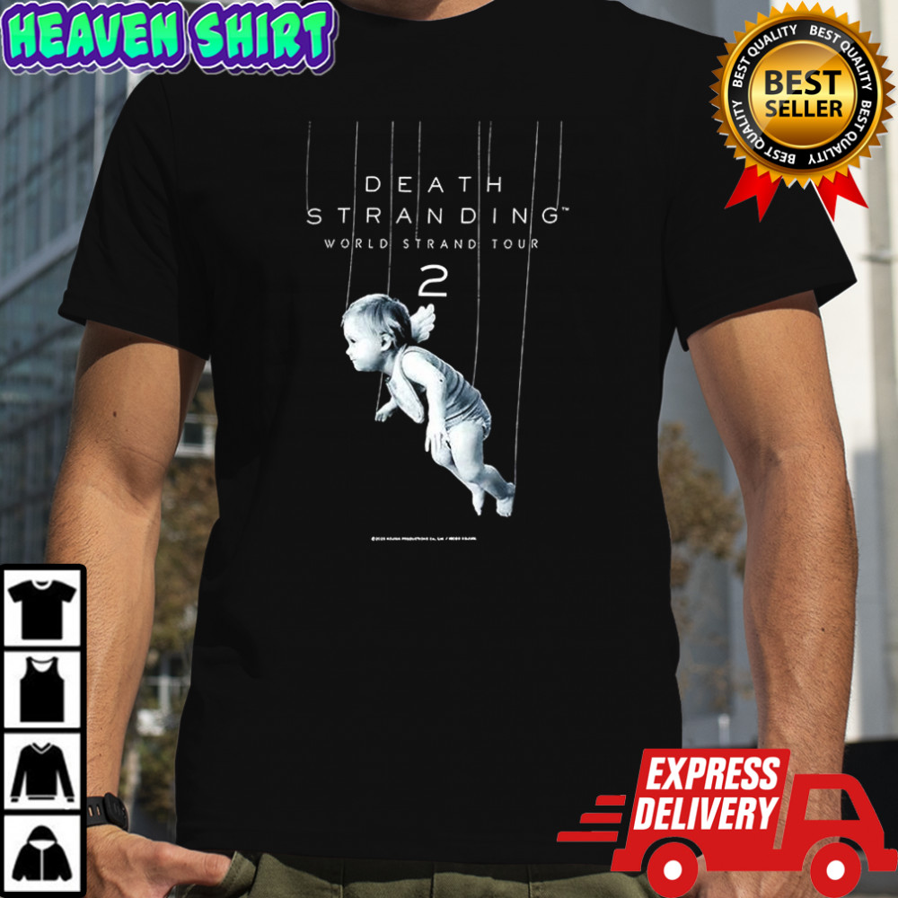 Luca death stranding world strand tour 2 shirt