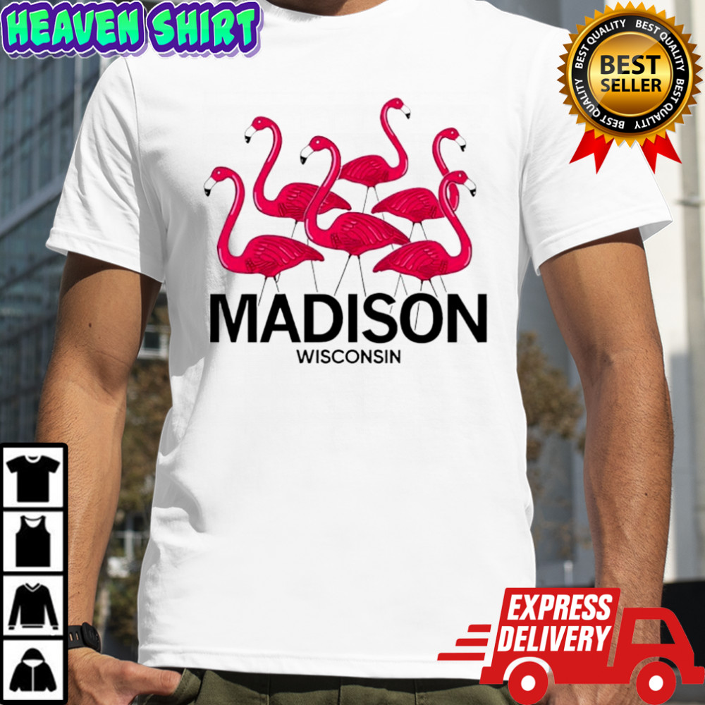 Madison Flamingos pink shirt