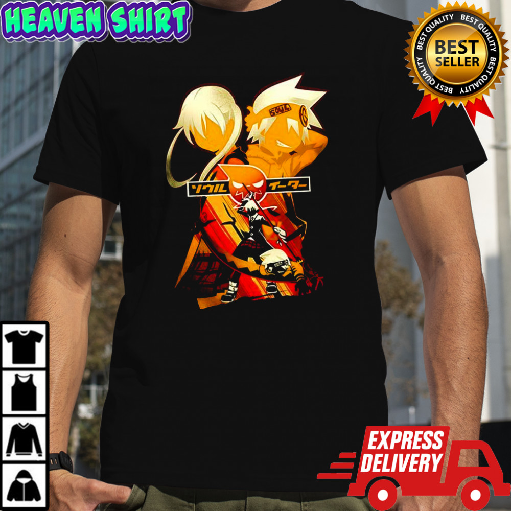 Maka Albarn and Soul Eater Evans Soul Eater anime resonance shirt