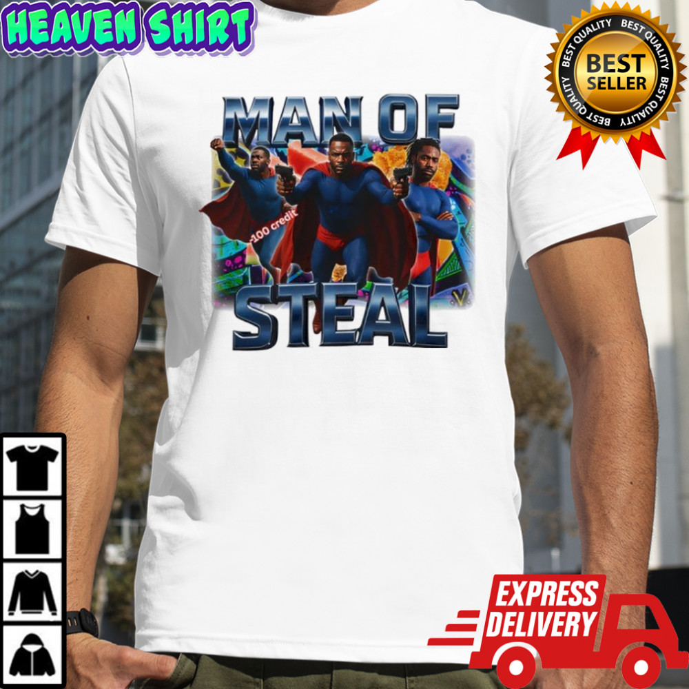 Man of Steal graphic shirt