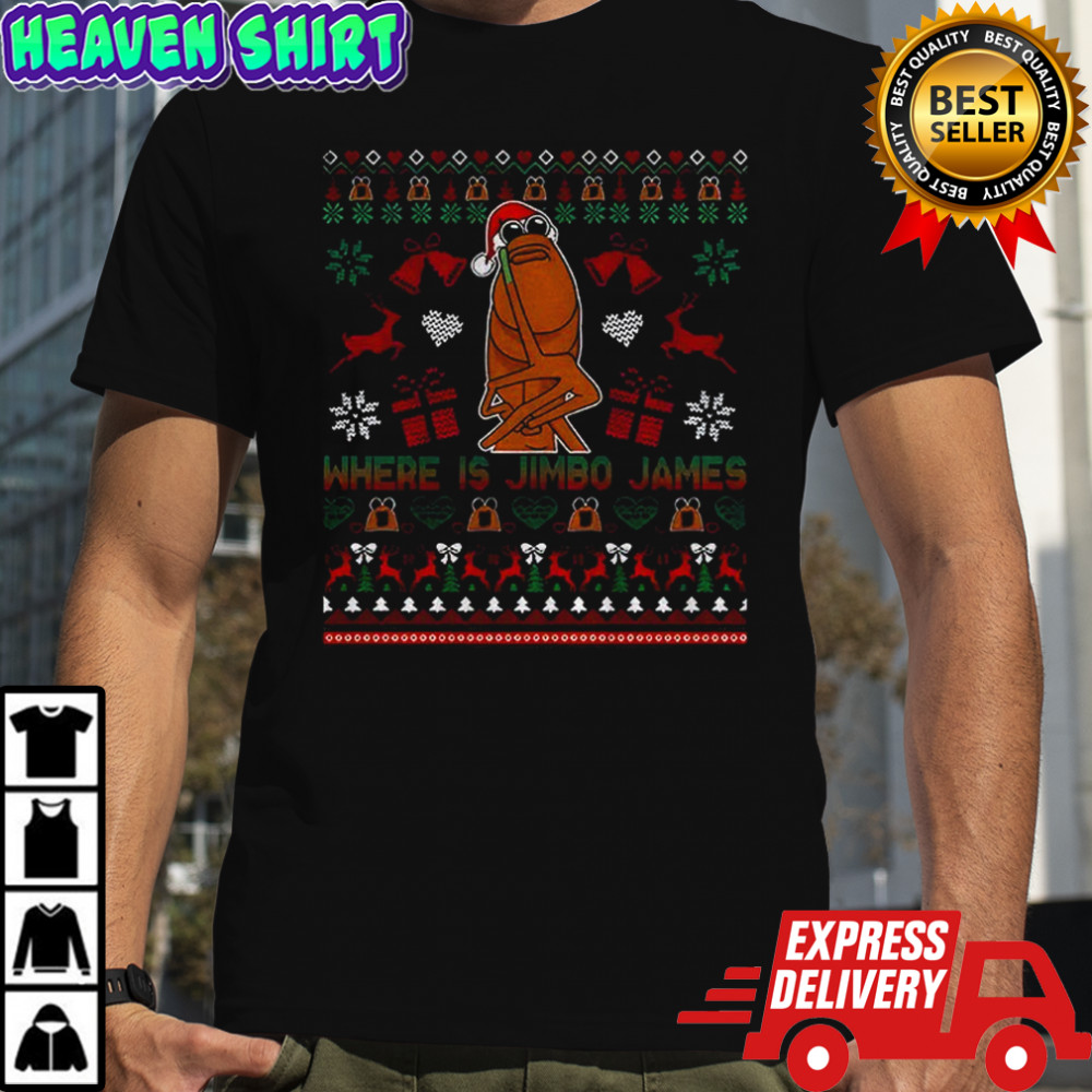 Marcus The Worm Where Is Jumbo James Ugly Christmas shirt