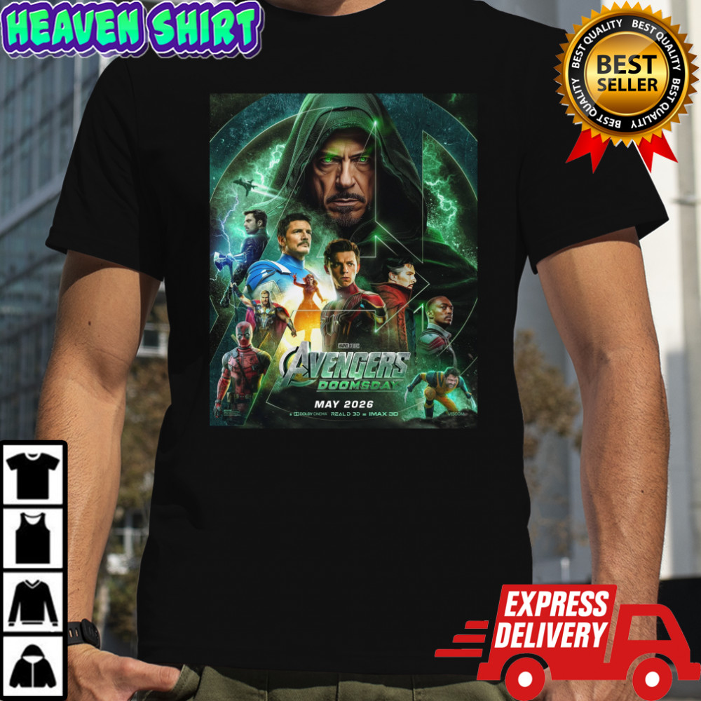 Marvel Studios Avengers Doomsday In Theaters On May 2026 Fanmade T-Shirt