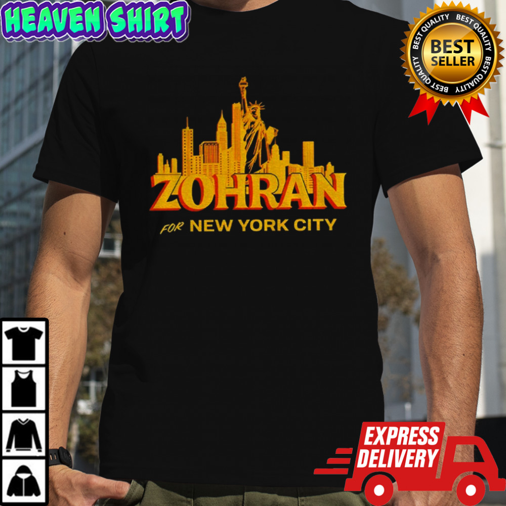 Mayor Mamdani 2025 NYC Muslim Mayor Progressive Democrats Zohran for NY city shirt