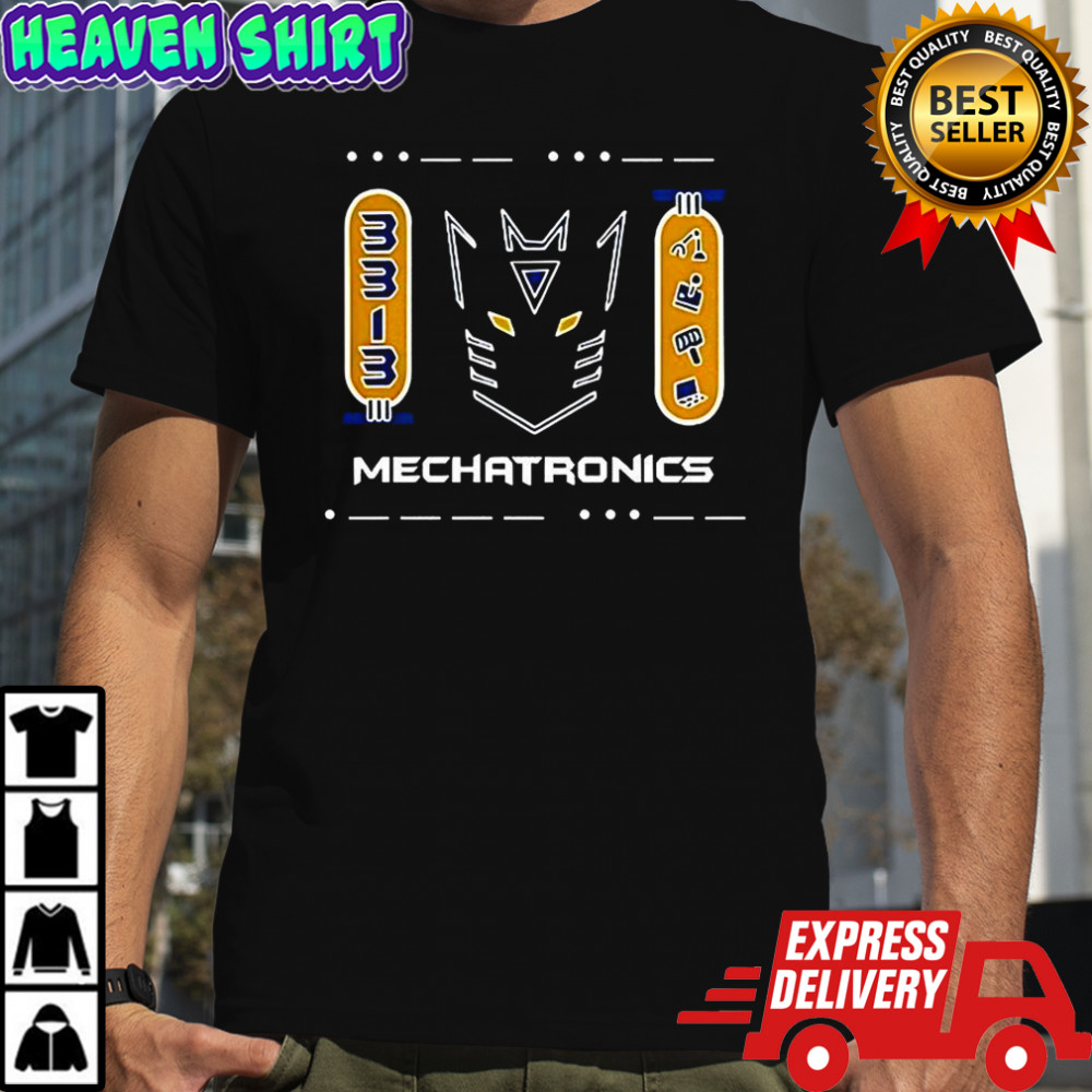 Mechatronics Transformers logo shirt