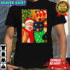 Meme Cat Taking A Selfie Christmas Xmas Lights Holiday shirt